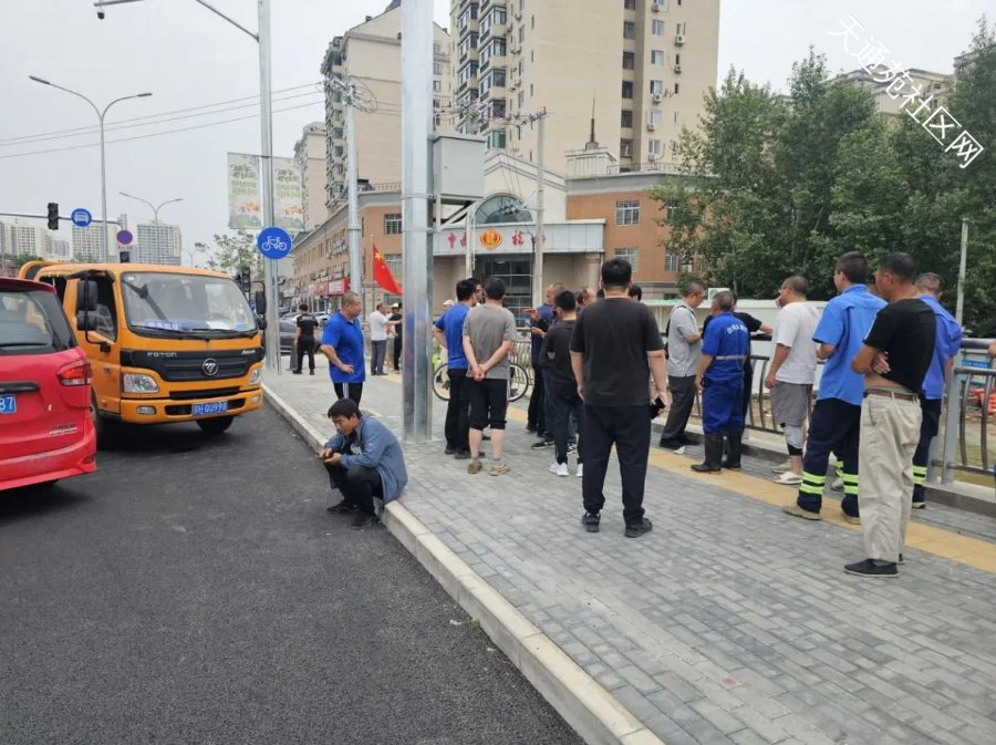 紧急响应解民忧——天北街道高效处置突发停水事件