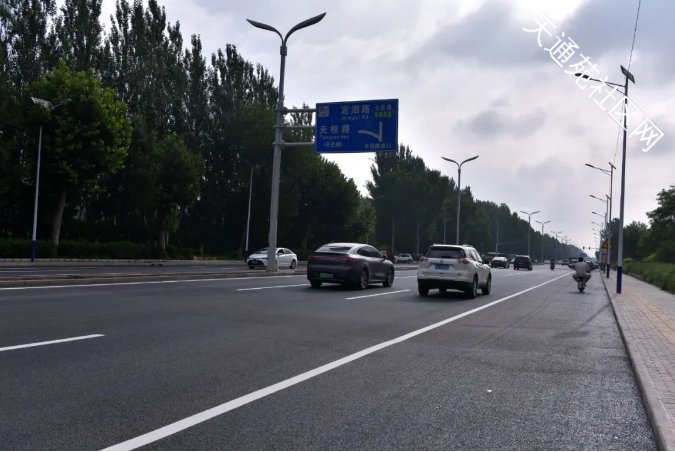 定泗路改造首段通车 双向六车道缓解北七家交通压力
