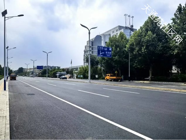定泗路改造首段通车!双向六车道缓解交通压力