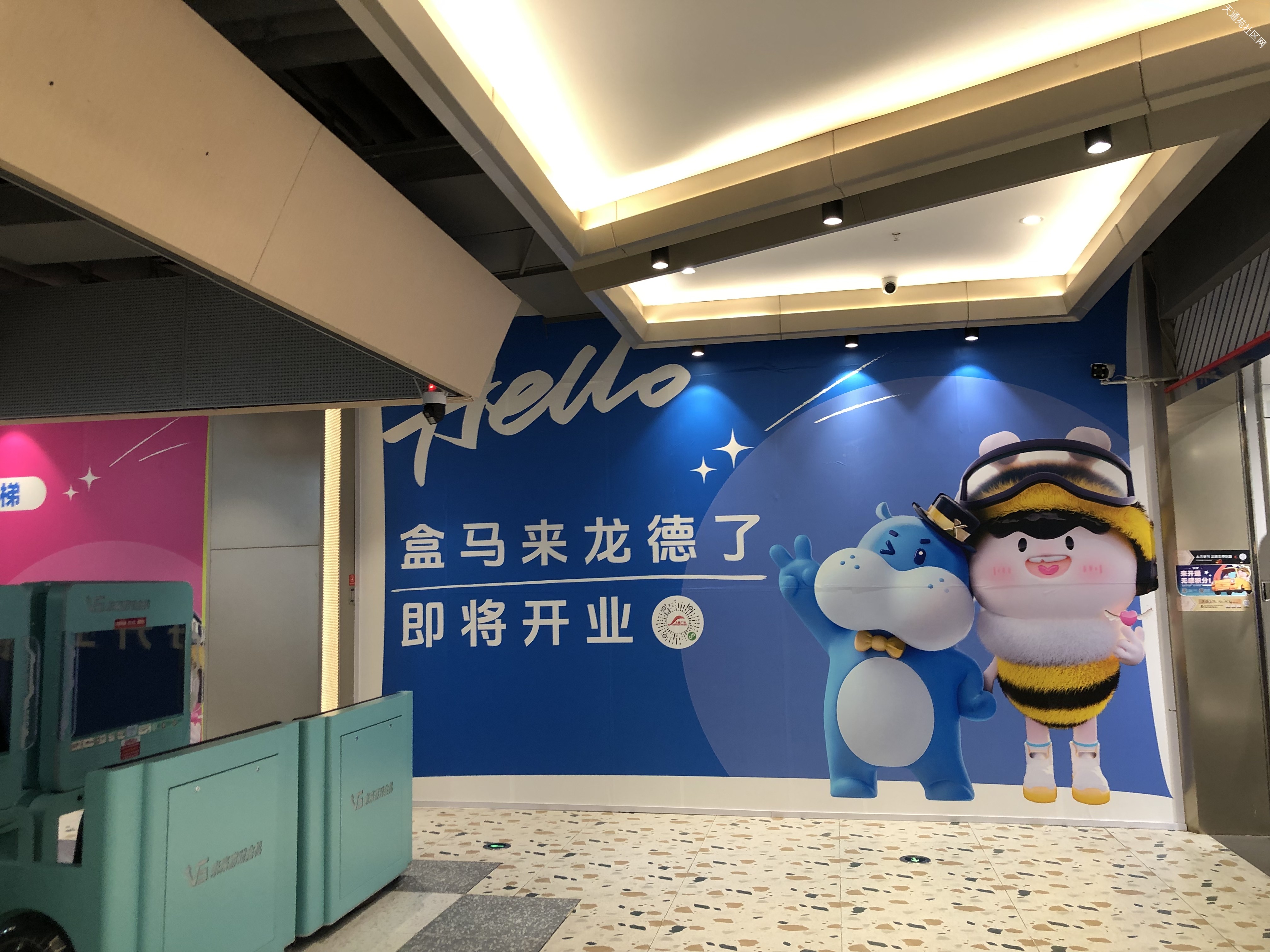 龙德广场要开盒马了