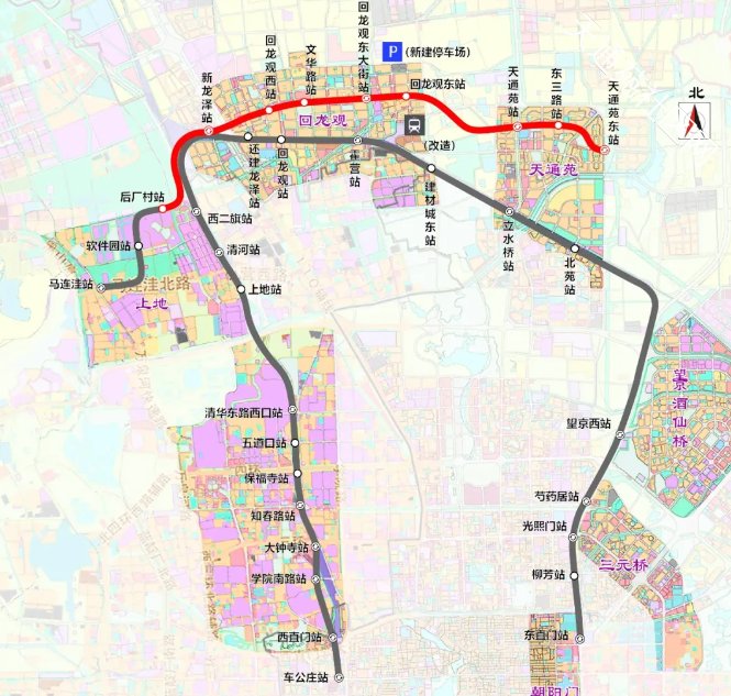 北京地铁13号线,又一站封顶,车站艺术创作启动