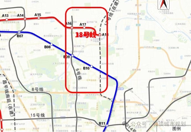 北七家借助18号线,避开5号线限流