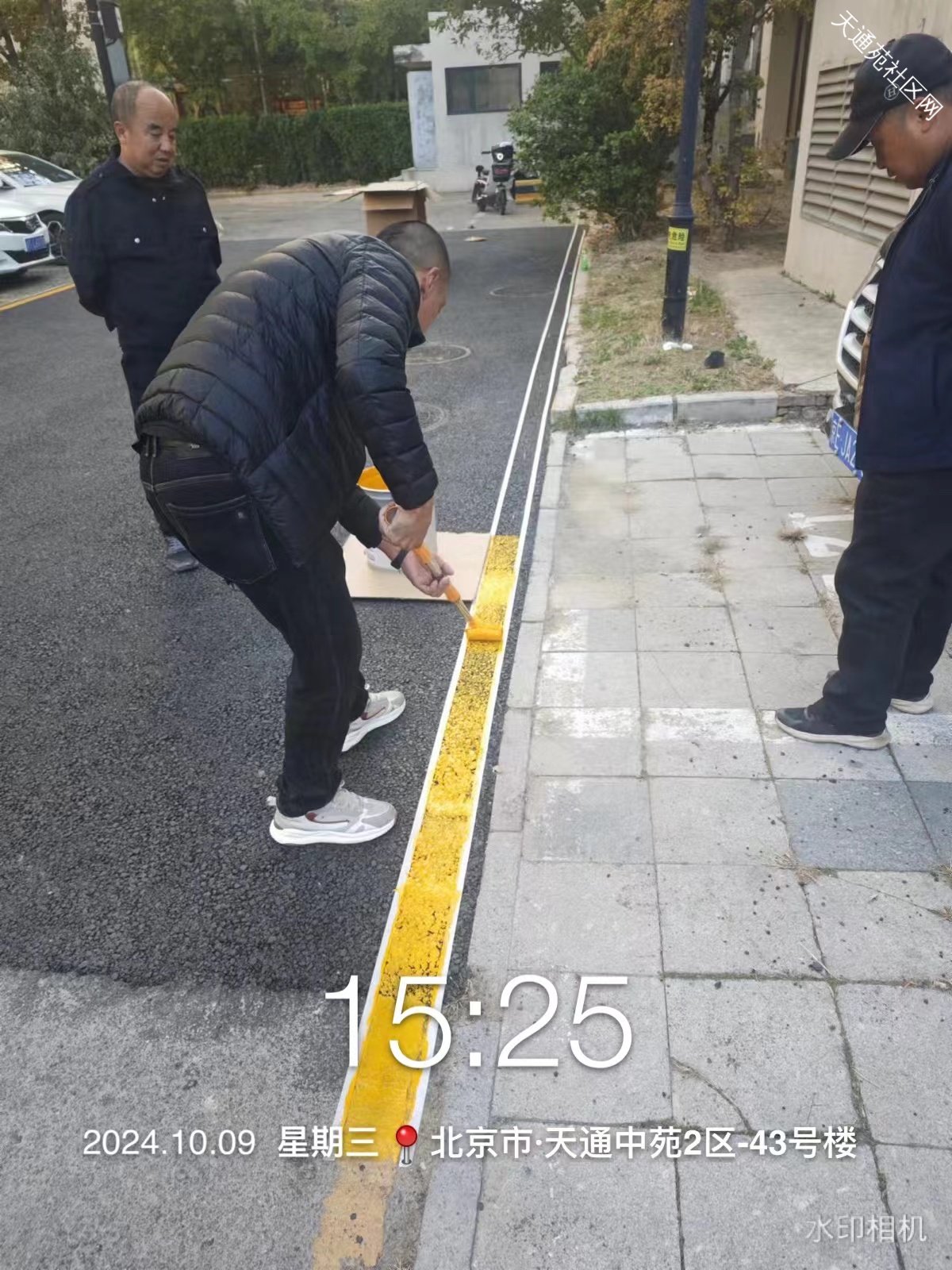 消防通道划线,为"生命通道"护航!