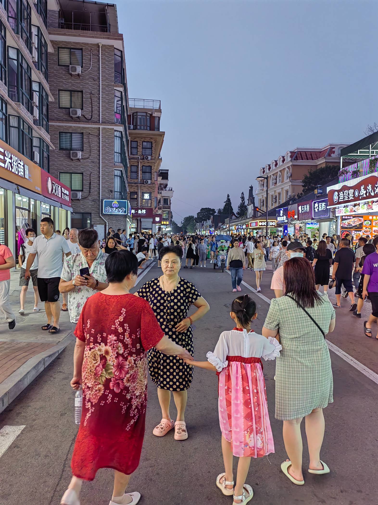 刘庄夜市好热闹